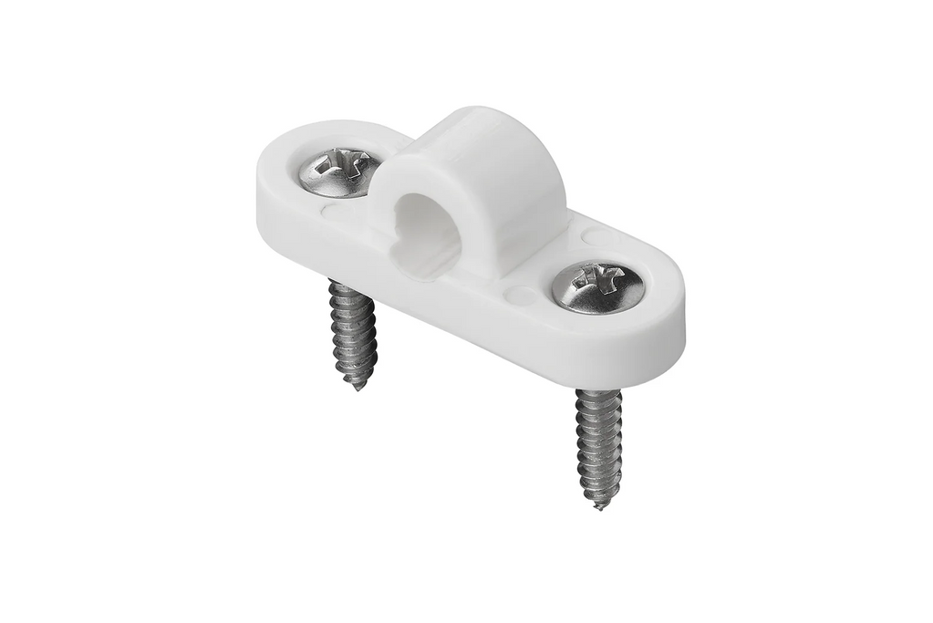 Set van drie horizontale plastic oogjes voor de ProPlus-luifel, bevestigingsbeugels voor het luifelframe.