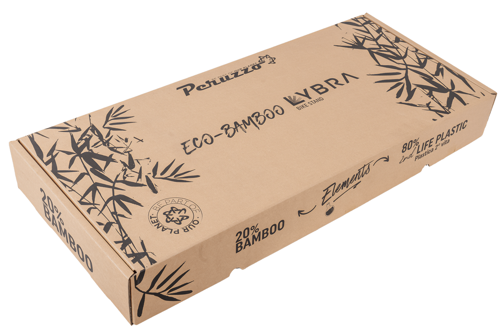 Peruzzo Lybra fietsstandaard - ecobamboo