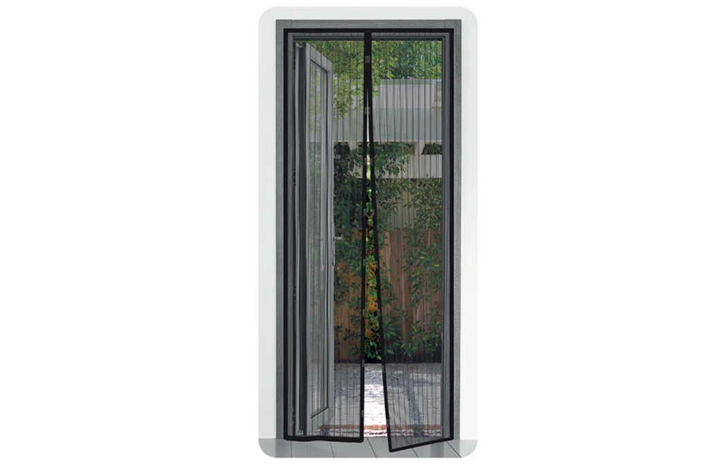 Magnetisch muggennet voor deuren ProPlus beschermend gaas (2x) 210x50cm