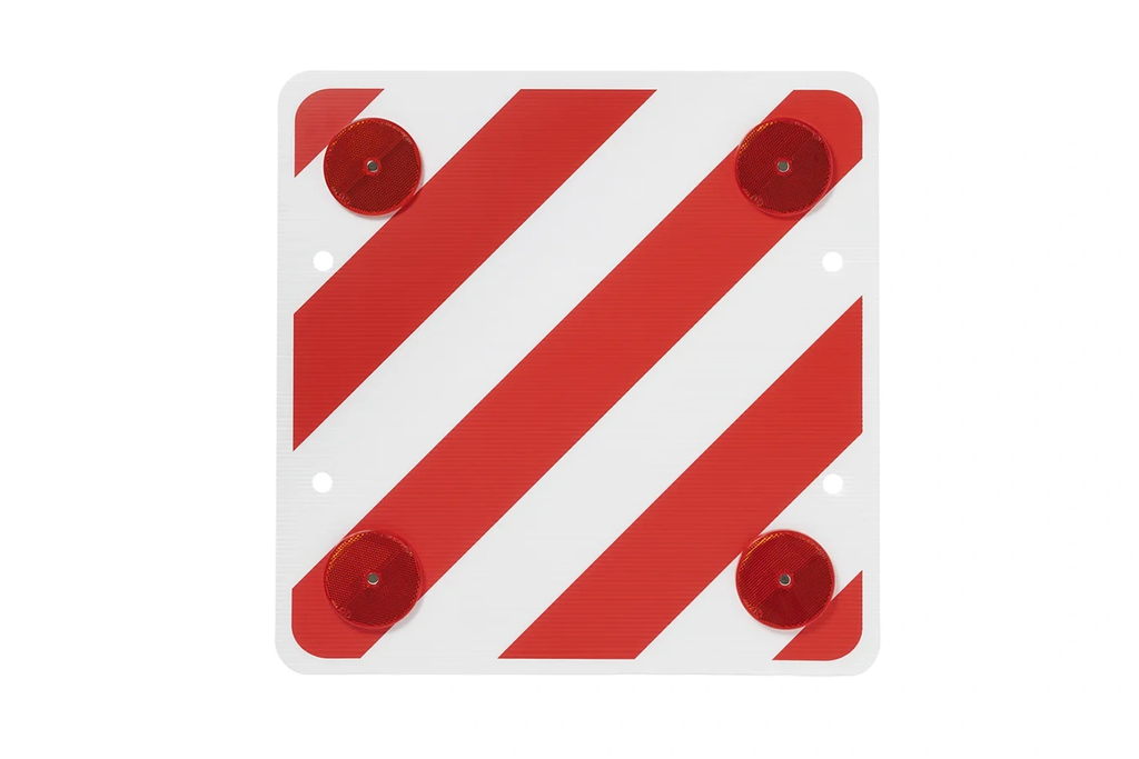 ProPlus 361228 waarschuwingsbord voor achterop met reflectoren 50x50cm