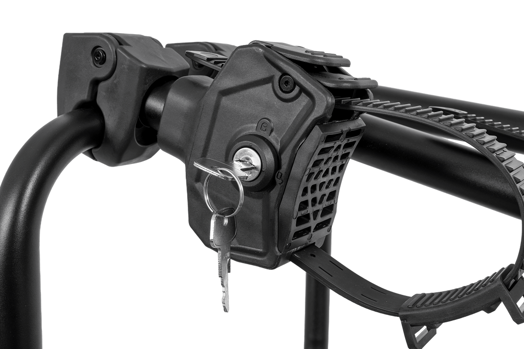 Inter Pack Velox 3 LED - opvouwbare fietsendrager voor op de trekhaak, geschikt voor 3 fietsen, met LED-verlichting