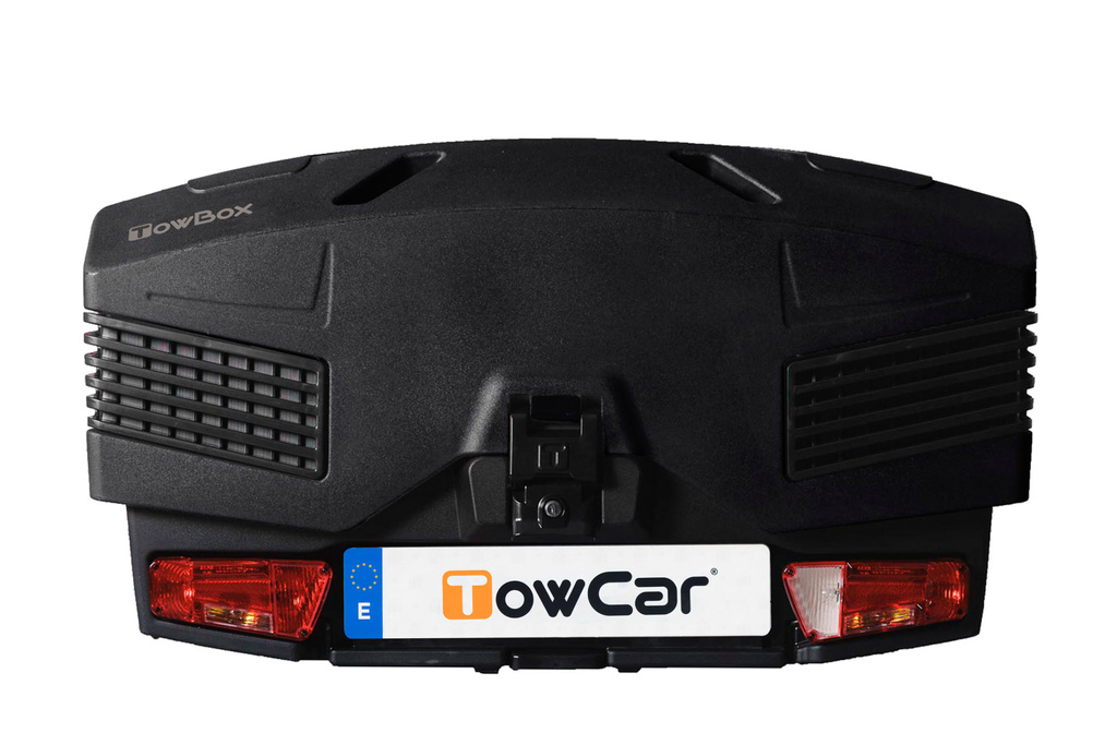 Towbox EVO urban black - bagagerek voor op de trekhaak