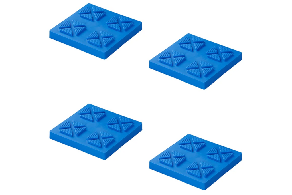 Set van vier ProPlus hoeksteunen voor aanhangerstabilisatie 361538