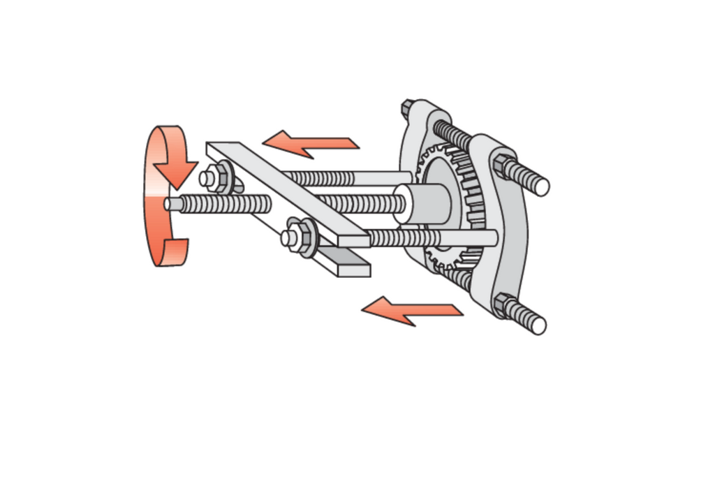 YATO YT-06412 trekker- en scheiderset, 14 stuks
