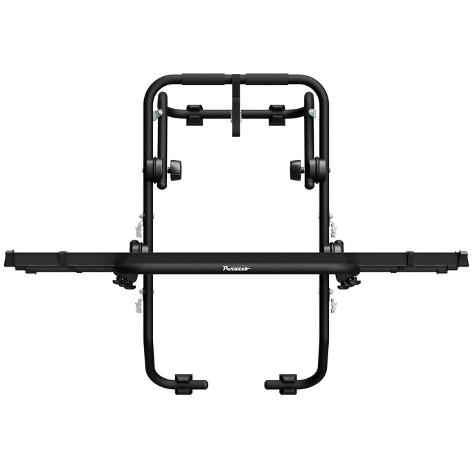 Padova 3 stalen achterklep fietsendrager voor 3 fietsen (zwart)