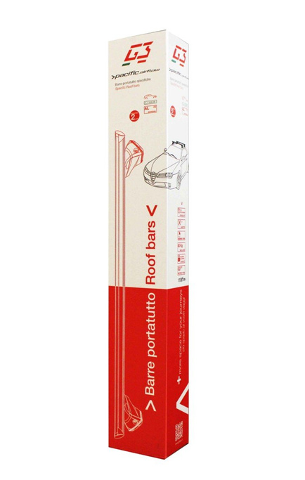 G3 Pacific Aero 64.230-68.104 aluminium dakdrager