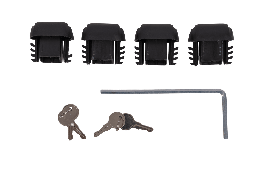 Eco Alubase 135 dakdrager - universele aluminium drager voor open rails