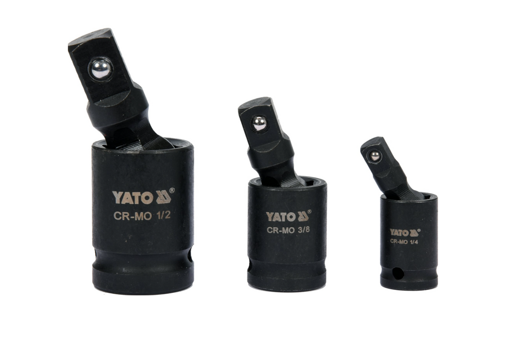 YATO YT-10643 Slagverbindingset 1/4", 3/8", 1/2" 3-delig.