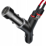 BASEUS Y Type 2xUSB autolader, sigarettenaansteker aansluiting 40W