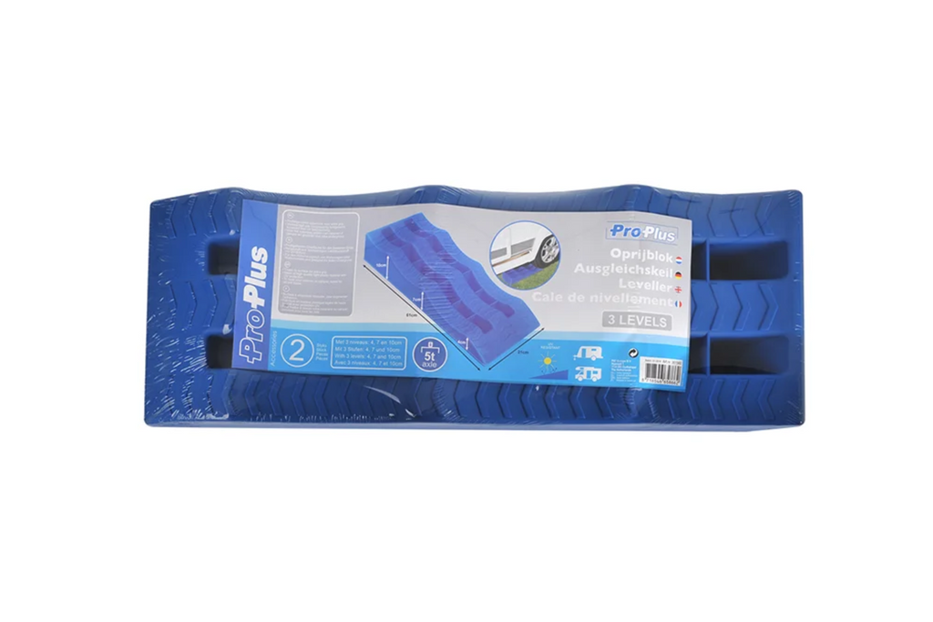 Set van twee ProPlus 361560 3-traps 5t nivelleerhellingwiggen