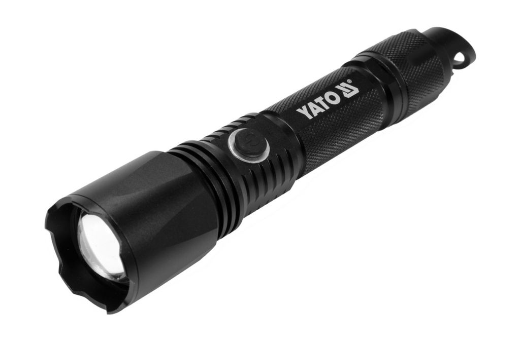YATO YT-08559 LED 900lm multifunctionele zaklamp, powerbank, flesopener, noodhamer