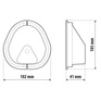 Diefstalbeveiligingssloten LAMP x2 stuks voor bussen, trailers, opleggers, set