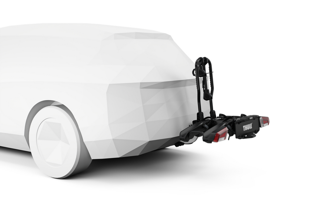 Thule EasyFold 3 - opvouwbare fietsendrager voor op de trekhaak, geschikt voor 2 fietsen (944100)