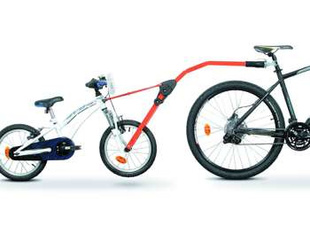 Trail Angel - trekhaak voor kinderfiets - rood