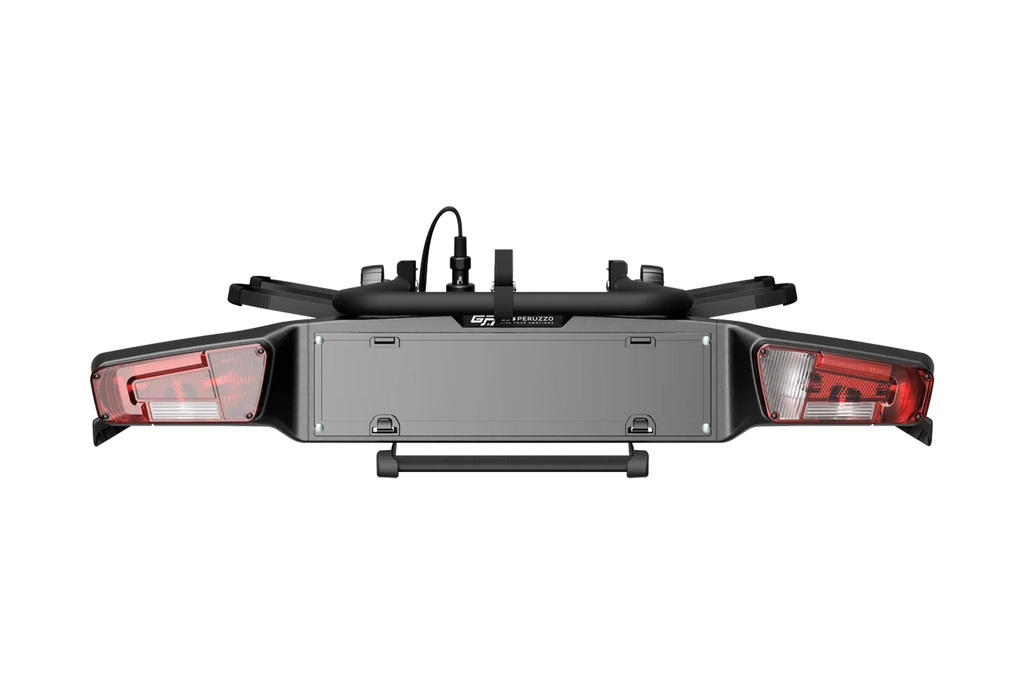 GP Saturn trekhaakplatform met adapter voor twee fietsen (23.GP019-23.GP020)