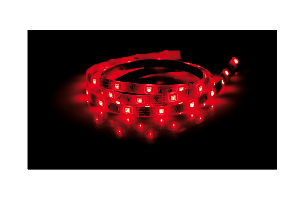 RGB LED-strip met zelfklevende tape LAMP 12/24V 200 cm