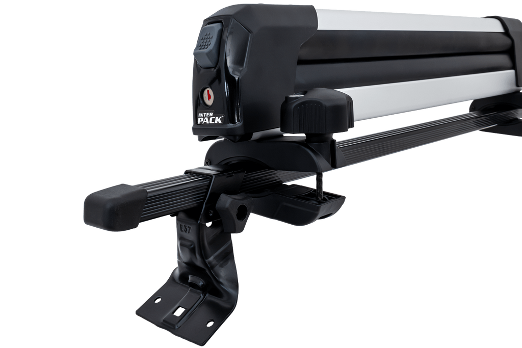 Inter Pack Frostline 4 - uitschuifbare aluminium houder voor 4 paar ski's of 2 snowboards