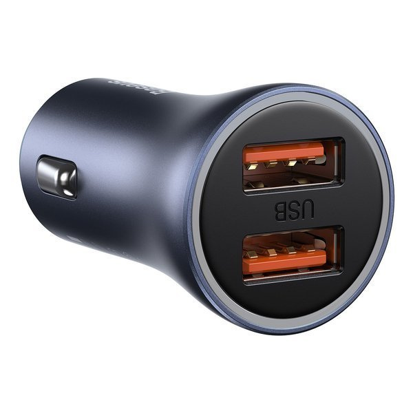 BASEUS Golden Pro 2xUSB 40W autolader set + USB-kabel