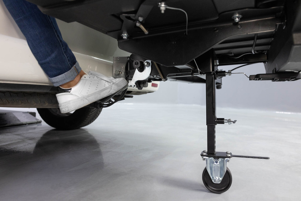 Towbox V3 Camper lang zwart - bagagebox voor op de trekhaak