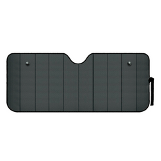 LAMPA matzwarte autozonneklepmat 61x147cm