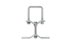 ProPlus aanhanger reservewielhouder voor profiel 60x60mm