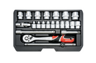 YATO YT-38561 3/8" gereedschapset 22-delig.