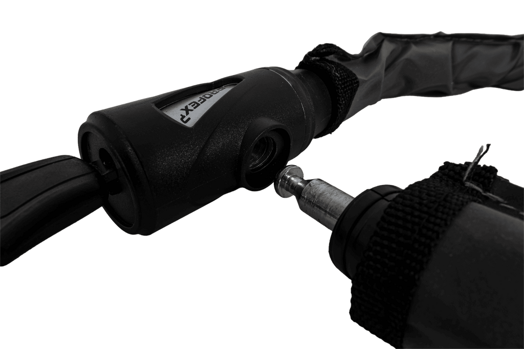 PROFEX Reflex stalen fietsslot, 70 cm lang 