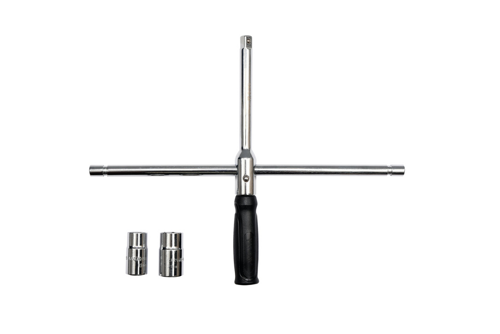 Opvouwbare wielmoersleutel in koffer YATO YT-08035 doppen 17-23 mm