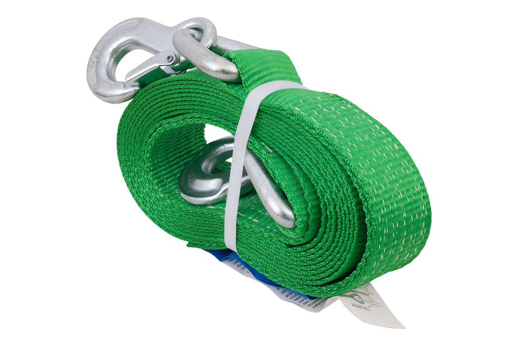 Sleepkabel met haken HILLS sleepkabel 5m/60mm/6t groen