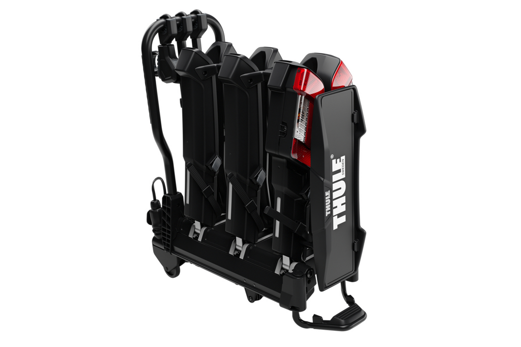 Thule EasyFold 3 - opvouwbare fietsendrager voor op de trekhaak, geschikt voor 3 fietsen (945100)