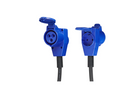 Adapter met Schuko-stekker en CEE-haakse connector + Schuko-aansluiting 16A ProPlus 373528DE kabel 150 cm