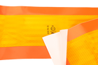 Reflecterende stickers kort HERMON lange voertuigmarkeringsplaten 565x196mm links+rechts