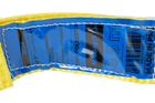 UNITRAILER sleepkabel met haken sleepband 4,5 m/50 mm/5 ton geel