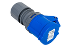 MANTES 2P+Z stopcontact, draagbaar stopcontact 16A 230V met klep