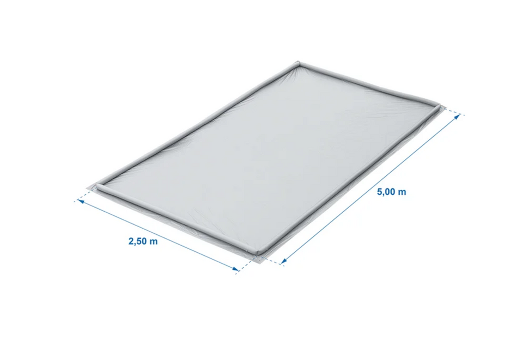 ProPlus 751960V03 tentmat, waterdichte vloer voor vestibule, 2,5 x 4,5 m