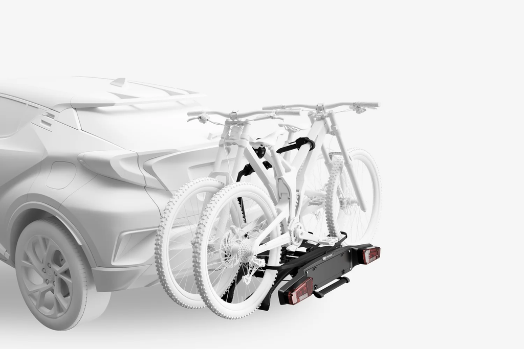 GP Saturn trekhaakplatform met adapter voor twee fietsen (23.GP019-23.GP020)