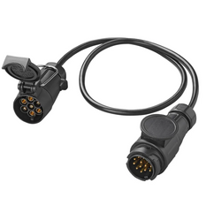 ProPlus adapterkabel voor trekhaakaansluiting 13/7 PIN 80 cm
