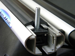 T-profiel EF (sleuven) - adapter voor T-sleufbalken - Inter Pack Carver, Zenith