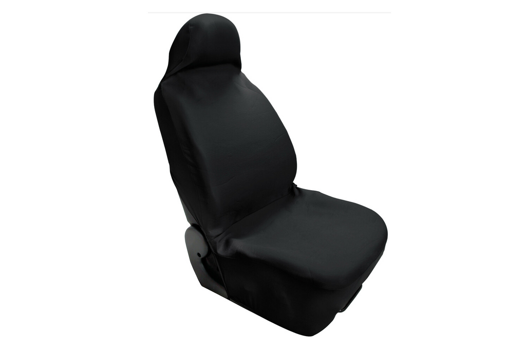 LAMPA Quick Cover autostoelhoes, zwart, voor de voorstoel