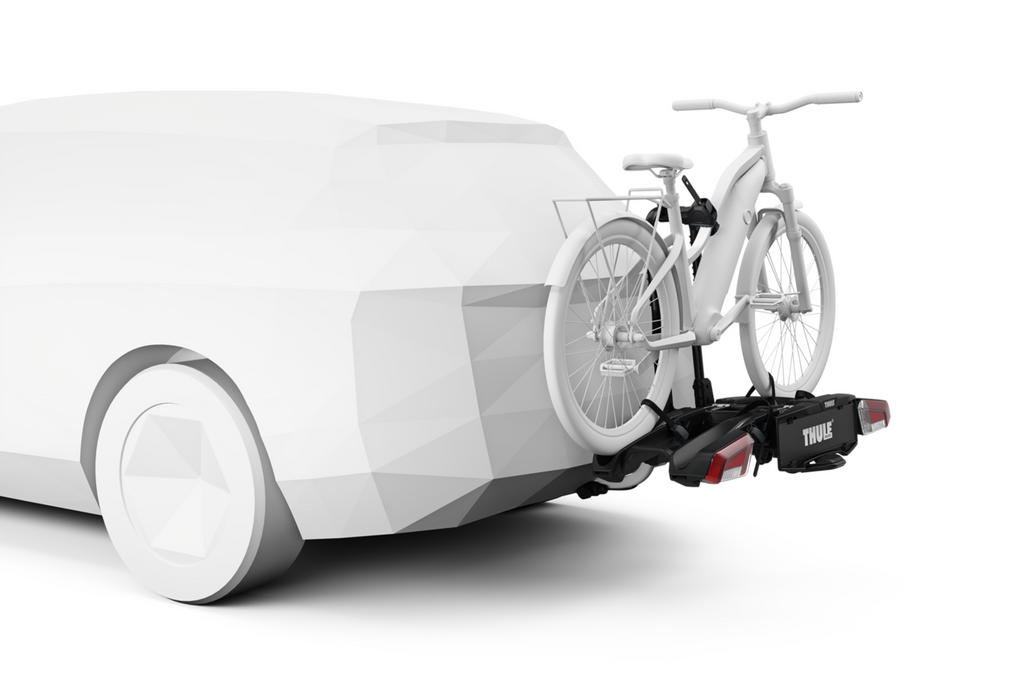 Thule EasyFold 3 - opvouwbare fietsendrager voor op de trekhaak, geschikt voor 2 fietsen (944100)