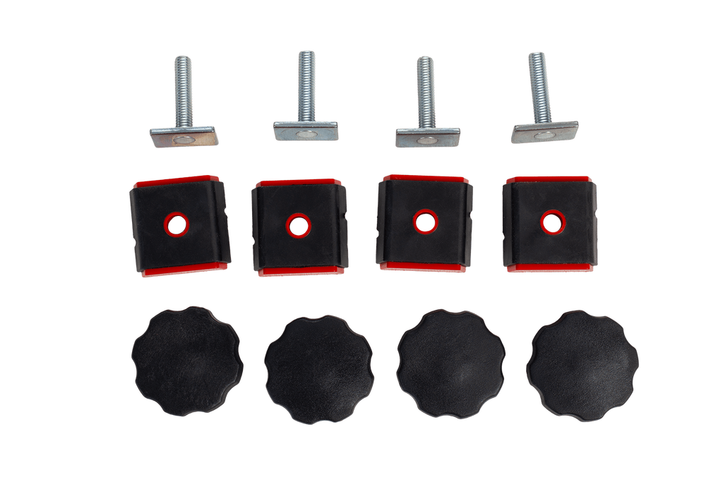 T-profiel MF (sleuven) - adapter voor T-sleufbalken - Inter Pack Traxer, Carver, Zenith