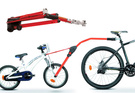 Trail Angel - trekstang voor een kinderfiets (rood)