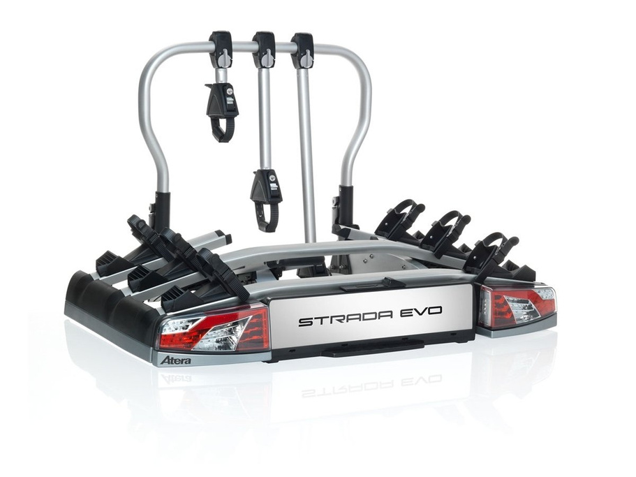 Atera Strada EVO 3 - fietsendrager voor op de trekhaak voor 3 fietsen