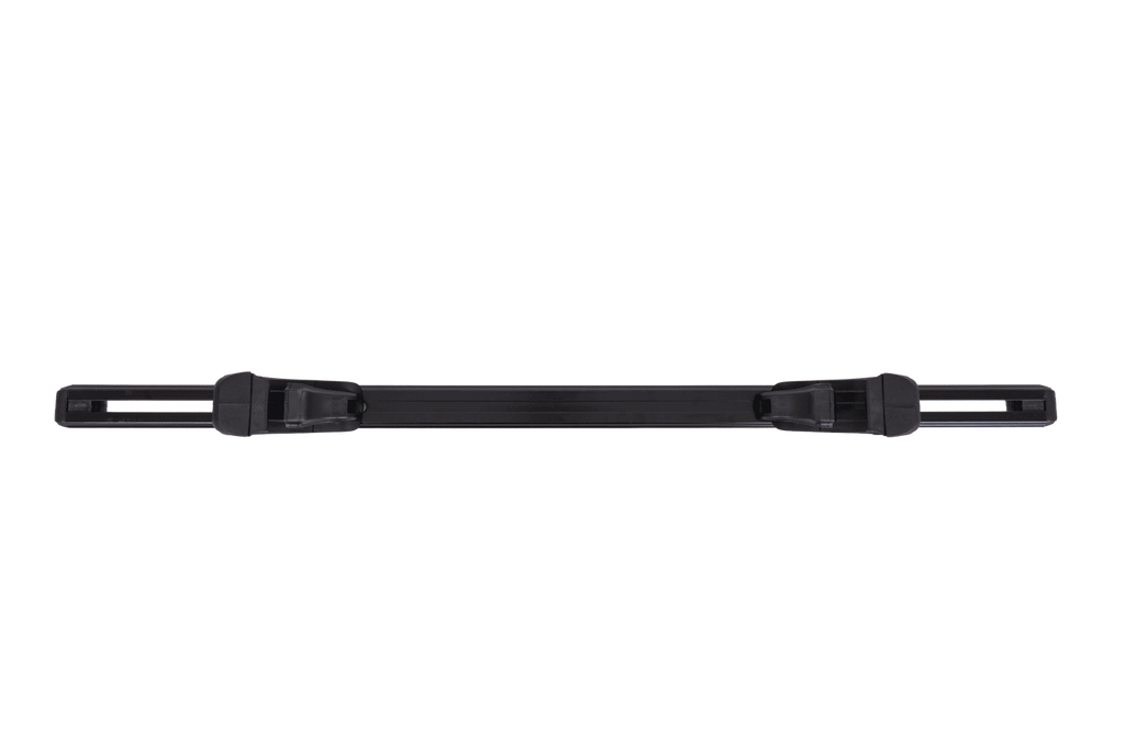 Eco Alubase 120 dakdrager - universele aluminium drager voor open dakrails (zwart)