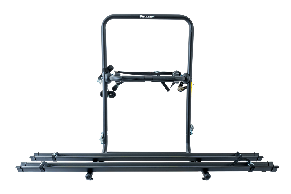 Peruzzo Brennero 4x4 reservewiel fietsendrager - 2-fietsendrager met rails (zwart)