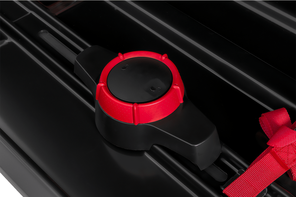 Atera Casar XL dakkoffer, zwart metallic