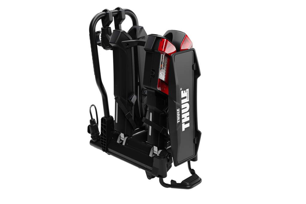 Thule EasyFold 3 - opvouwbare fietsendrager voor op de trekhaak, geschikt voor 2 fietsen (944100)