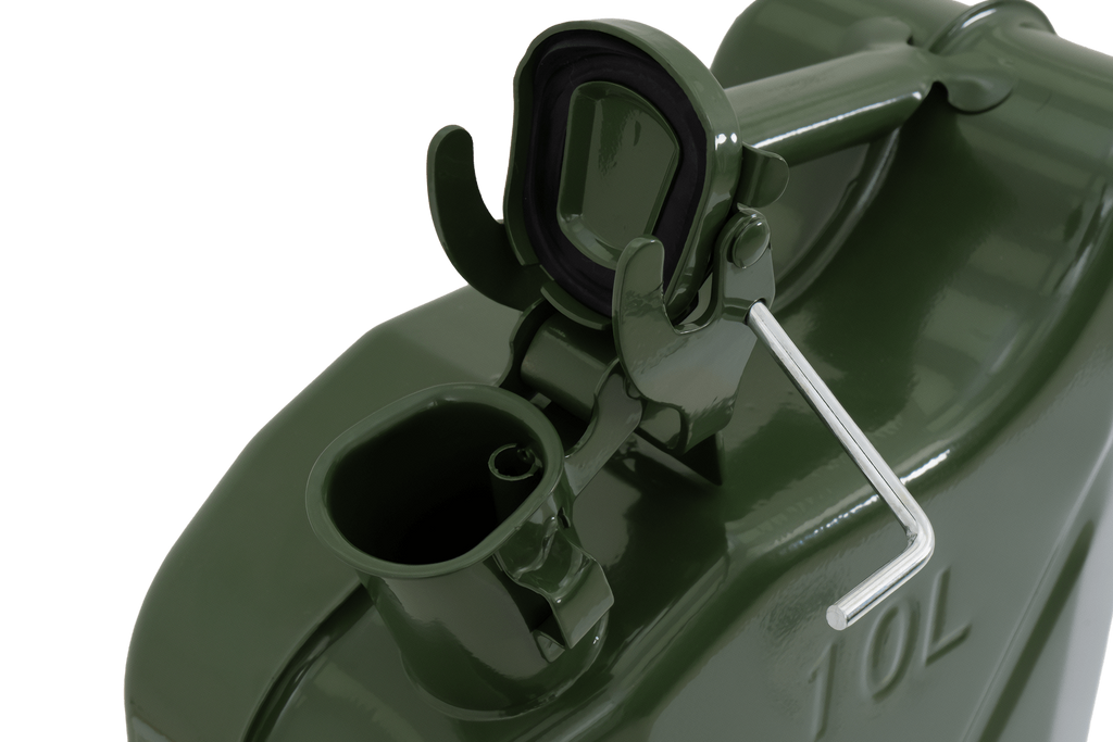 Metalen jerrycan 10L HERMON groen
