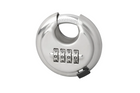 Rond hangslot met cijferslot ProPlus 341317 beugelhangslot met code 70 mm