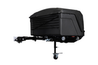 Towbox Camper Alpha zwart LED (kort) - bagagebox voor montage op de trekhaak